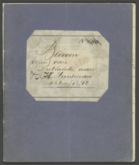 Brieven van Multatuli aan H.H. Huisman, cahier van Mimi