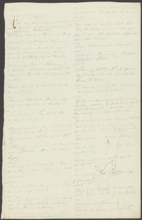 Aantekeningen voor een memorandum aan de Gouverneur-Generaal