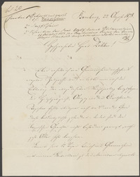 Conceptbrief van Mimi en Dekker aan E. Bernhold (bijlage 20a)